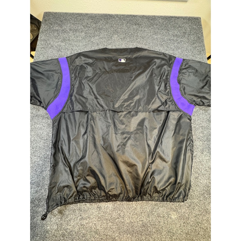 #90 Vintage Colorado Rockies Starter Pullover Jacket XXL Diamond Collection MLB‎ - Picture 3 of 8